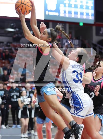 Thumbnail 2 in Canyon View vs. Richfield (UHSAA 3A Quarterfinal) photogallery.