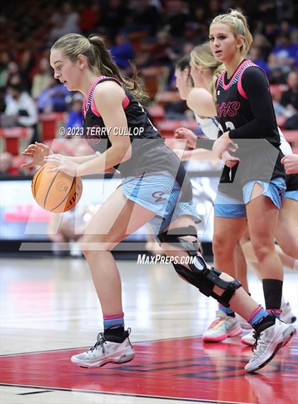 Thumbnail 2 in Canyon View vs. Richfield (UHSAA 3A Quarterfinal) photogallery.