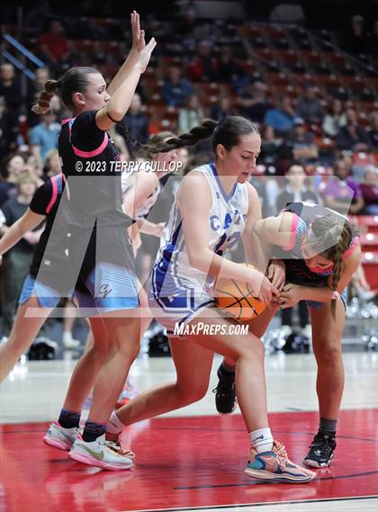 Thumbnail 1 in Canyon View vs. Richfield (UHSAA 3A Quarterfinal) photogallery.