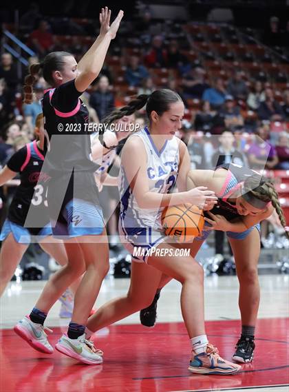 Thumbnail 3 in Canyon View vs. Richfield (UHSAA 3A Quarterfinal) photogallery.