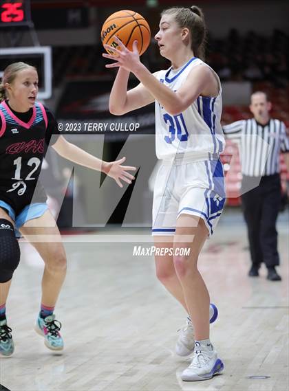 Thumbnail 1 in Canyon View vs. Richfield (UHSAA 3A Quarterfinal) photogallery.