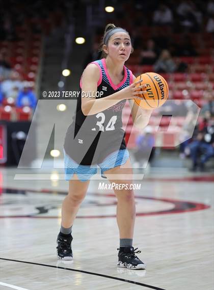 Thumbnail 2 in Canyon View vs. Richfield (UHSAA 3A Quarterfinal) photogallery.