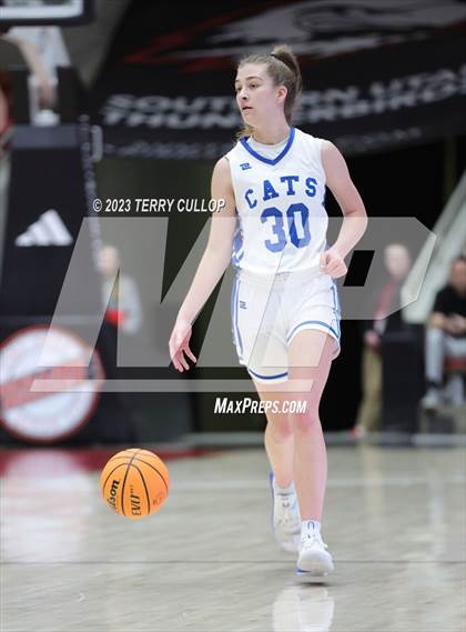 Thumbnail 1 in Canyon View vs. Richfield (UHSAA 3A Quarterfinal) photogallery.