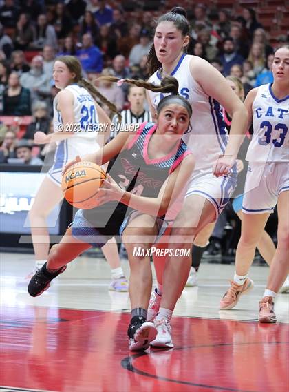 Thumbnail 2 in Canyon View vs. Richfield (UHSAA 3A Quarterfinal) photogallery.