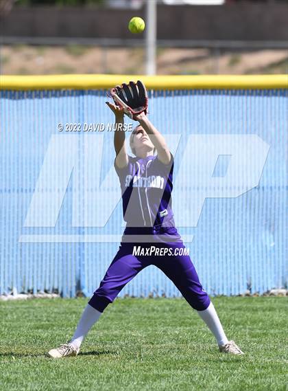 Thumbnail 1 in St. Anthony @ Quartz Hill (CIF SS Softball D3 Second Round Playoff) photogallery.