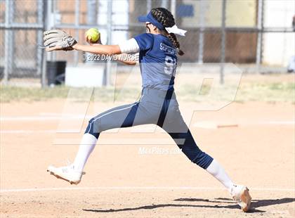 Thumbnail 2 in St. Anthony @ Quartz Hill (CIF SS Softball D3 Second Round Playoff) photogallery.