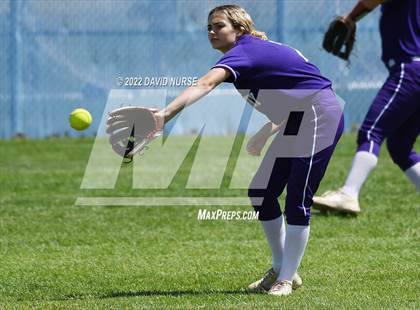 Thumbnail 2 in St. Anthony @ Quartz Hill (CIF SS Softball D3 Second Round Playoff) photogallery.
