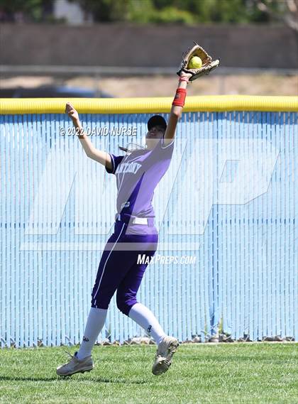 Thumbnail 3 in St. Anthony @ Quartz Hill (CIF SS Softball D3 Second Round Playoff) photogallery.