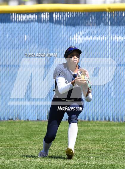 Thumbnail 3 in St. Anthony @ Quartz Hill (CIF SS Softball D3 Second Round Playoff) photogallery.