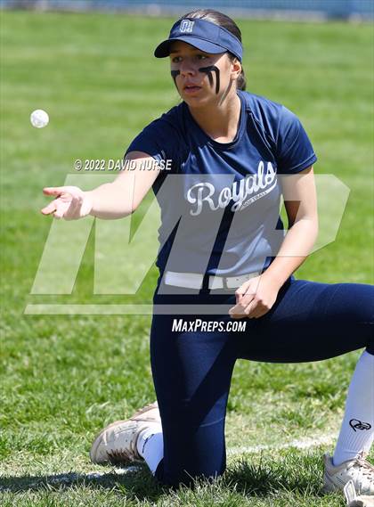 Thumbnail 3 in St. Anthony @ Quartz Hill (CIF SS Softball D3 Second Round Playoff) photogallery.