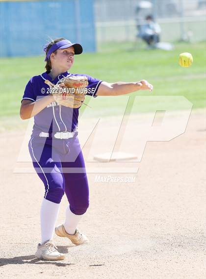 Thumbnail 2 in St. Anthony @ Quartz Hill (CIF SS Softball D3 Second Round Playoff) photogallery.