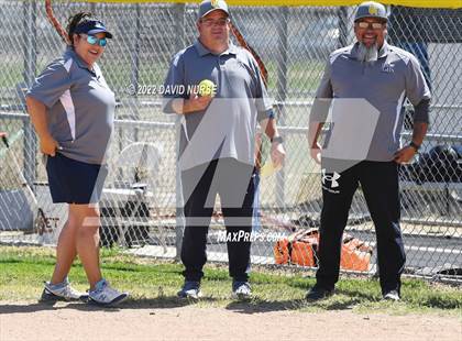 Thumbnail 3 in St. Anthony @ Quartz Hill (CIF SS Softball D3 Second Round Playoff) photogallery.