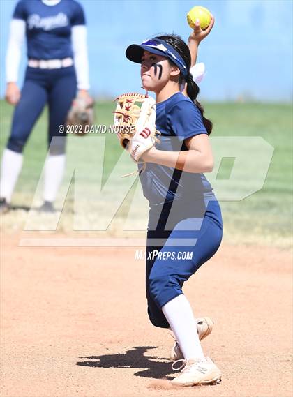 Thumbnail 3 in St. Anthony @ Quartz Hill (CIF SS Softball D3 Second Round Playoff) photogallery.