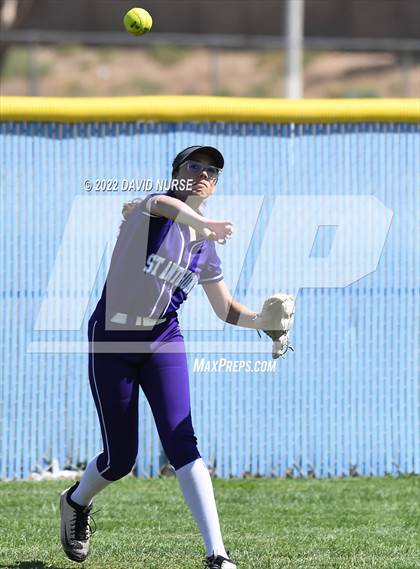 Thumbnail 1 in St. Anthony @ Quartz Hill (CIF SS Softball D3 Second Round Playoff) photogallery.