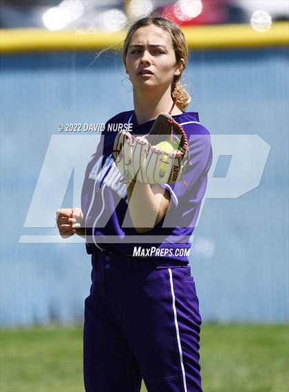 Thumbnail 1 in St. Anthony @ Quartz Hill (CIF SS Softball D3 Second Round Playoff) photogallery.