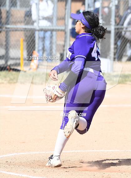 Thumbnail 3 in St. Anthony @ Quartz Hill (CIF SS Softball D3 Second Round Playoff) photogallery.