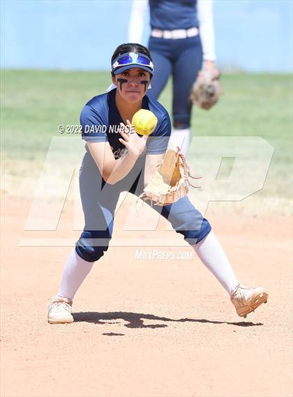 Thumbnail 1 in St. Anthony @ Quartz Hill (CIF SS Softball D3 Second Round Playoff) photogallery.