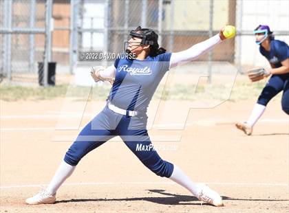 Thumbnail 1 in St. Anthony @ Quartz Hill (CIF SS Softball D3 Second Round Playoff) photogallery.