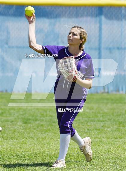 Thumbnail 1 in St. Anthony @ Quartz Hill (CIF SS Softball D3 Second Round Playoff) photogallery.
