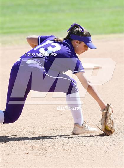 Thumbnail 2 in St. Anthony @ Quartz Hill (CIF SS Softball D3 Second Round Playoff) photogallery.
