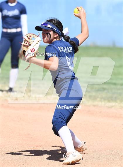 Thumbnail 2 in St. Anthony @ Quartz Hill (CIF SS Softball D3 Second Round Playoff) photogallery.