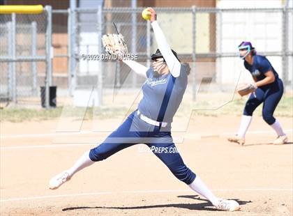 Thumbnail 3 in St. Anthony @ Quartz Hill (CIF SS Softball D3 Second Round Playoff) photogallery.