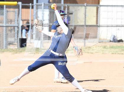 Thumbnail 3 in St. Anthony @ Quartz Hill (CIF SS Softball D3 Second Round Playoff) photogallery.