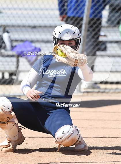 Thumbnail 3 in St. Anthony @ Quartz Hill (CIF SS Softball D3 Second Round Playoff) photogallery.