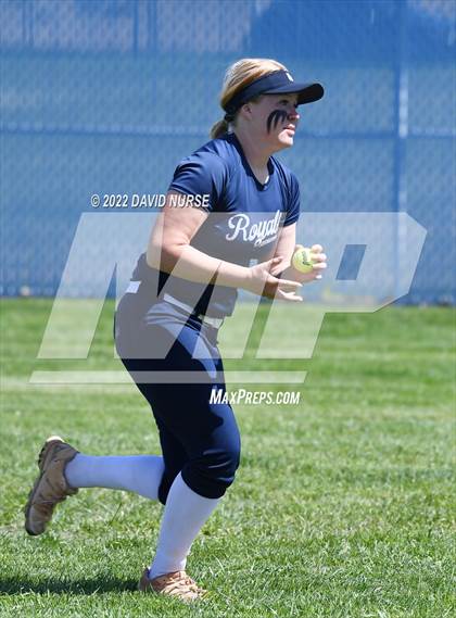 Thumbnail 2 in St. Anthony @ Quartz Hill (CIF SS Softball D3 Second Round Playoff) photogallery.