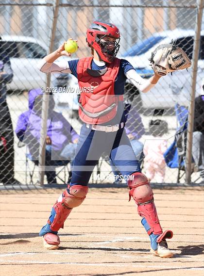 Thumbnail 2 in St. Anthony @ Quartz Hill (CIF SS Softball D3 Second Round Playoff) photogallery.