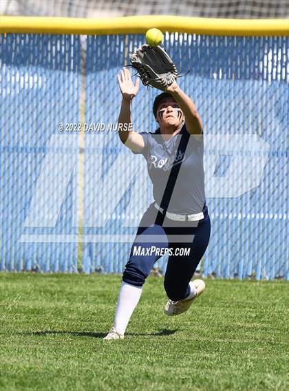 Thumbnail 2 in St. Anthony @ Quartz Hill (CIF SS Softball D3 Second Round Playoff) photogallery.