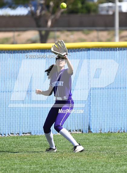Thumbnail 3 in St. Anthony @ Quartz Hill (CIF SS Softball D3 Second Round Playoff) photogallery.