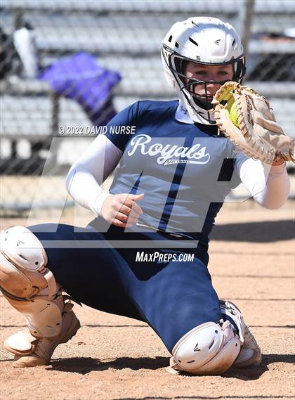 Thumbnail 2 in St. Anthony @ Quartz Hill (CIF SS Softball D3 Second Round Playoff) photogallery.