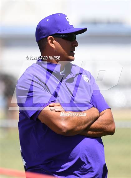 Thumbnail 3 in St. Anthony @ Quartz Hill (CIF SS Softball D3 Second Round Playoff) photogallery.