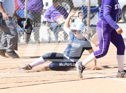Thumbnail 2 in St. Anthony @ Quartz Hill (CIF SS Softball D3 Second Round Playoff) photogallery.