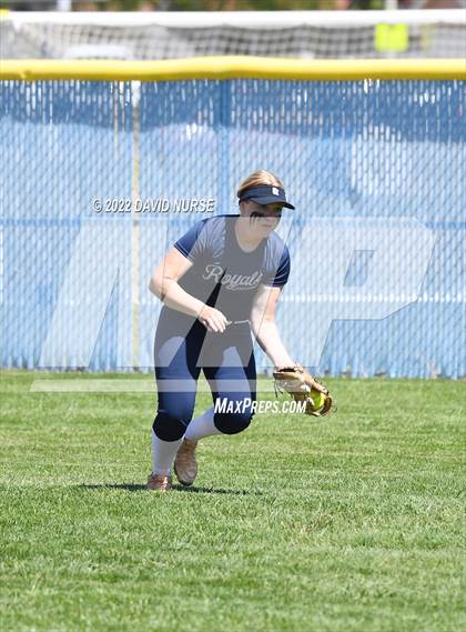 Thumbnail 1 in St. Anthony @ Quartz Hill (CIF SS Softball D3 Second Round Playoff) photogallery.