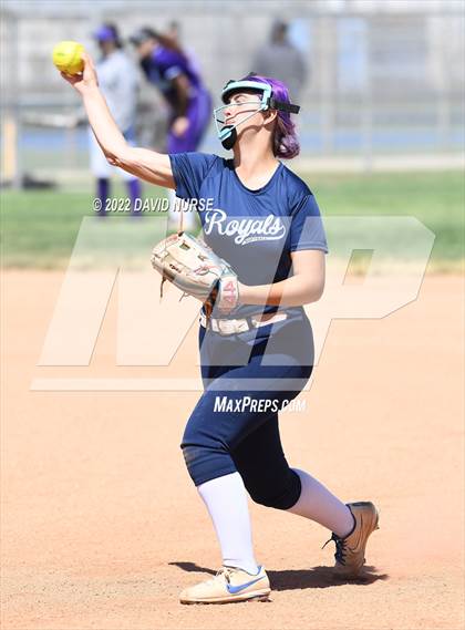 Thumbnail 2 in St. Anthony @ Quartz Hill (CIF SS Softball D3 Second Round Playoff) photogallery.