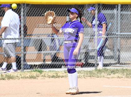 Thumbnail 2 in St. Anthony @ Quartz Hill (CIF SS Softball D3 Second Round Playoff) photogallery.