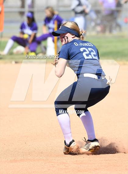 Thumbnail 2 in St. Anthony @ Quartz Hill (CIF SS Softball D3 Second Round Playoff) photogallery.