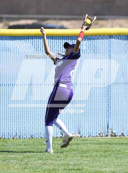 Thumbnail 1 in St. Anthony @ Quartz Hill (CIF SS Softball D3 Second Round Playoff) photogallery.