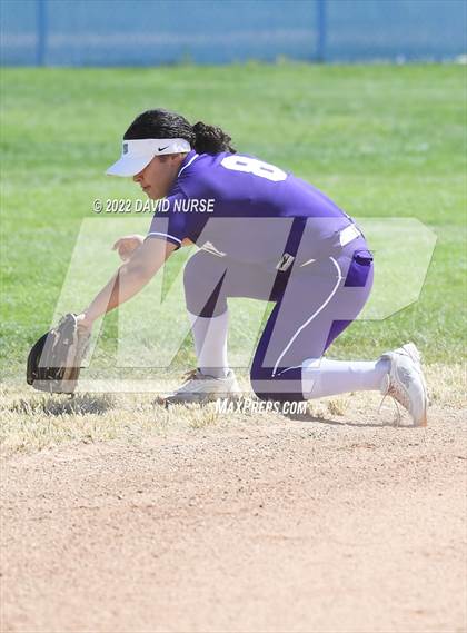 Thumbnail 2 in St. Anthony @ Quartz Hill (CIF SS Softball D3 Second Round Playoff) photogallery.