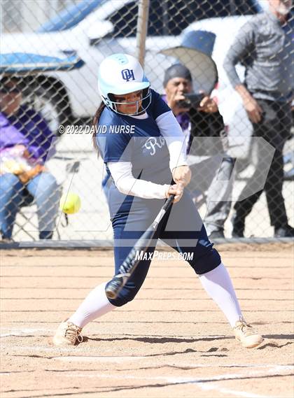 Thumbnail 1 in St. Anthony @ Quartz Hill (CIF SS Softball D3 Second Round Playoff) photogallery.
