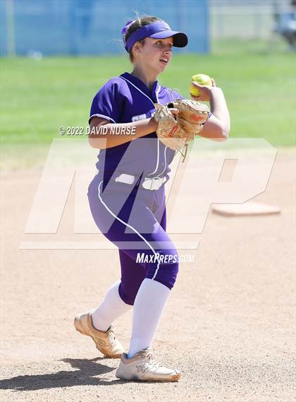 Thumbnail 3 in St. Anthony @ Quartz Hill (CIF SS Softball D3 Second Round Playoff) photogallery.
