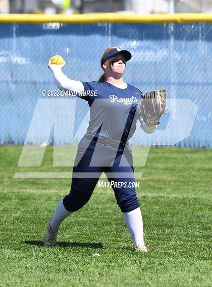 Thumbnail 2 in St. Anthony @ Quartz Hill (CIF SS Softball D3 Second Round Playoff) photogallery.