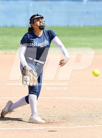 Thumbnail 2 in St. Anthony @ Quartz Hill (CIF SS Softball D3 Second Round Playoff) photogallery.