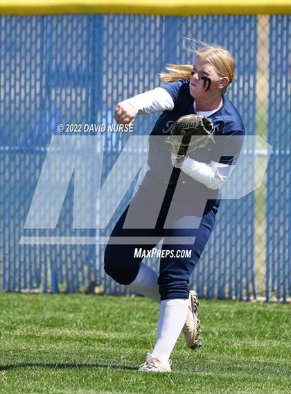 Thumbnail 2 in St. Anthony @ Quartz Hill (CIF SS Softball D3 Second Round Playoff) photogallery.