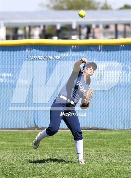 Thumbnail 2 in St. Anthony @ Quartz Hill (CIF SS Softball D3 Second Round Playoff) photogallery.