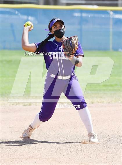 Thumbnail 2 in St. Anthony @ Quartz Hill (CIF SS Softball D3 Second Round Playoff) photogallery.