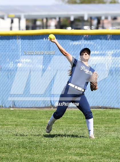 Thumbnail 1 in St. Anthony @ Quartz Hill (CIF SS Softball D3 Second Round Playoff) photogallery.