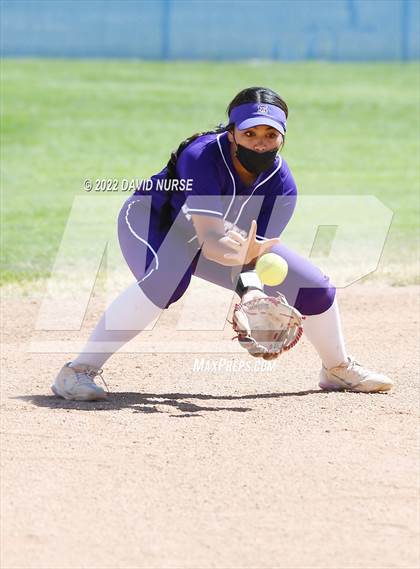 Thumbnail 2 in St. Anthony @ Quartz Hill (CIF SS Softball D3 Second Round Playoff) photogallery.
